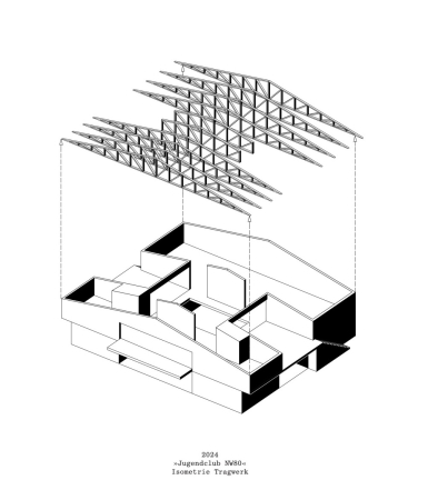 Isometrie Tragwerk