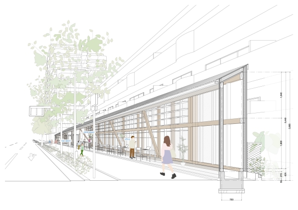 Perspektivischer Schnitt