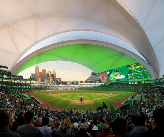 BIG planen Baseball-Stadion in Las Vegas