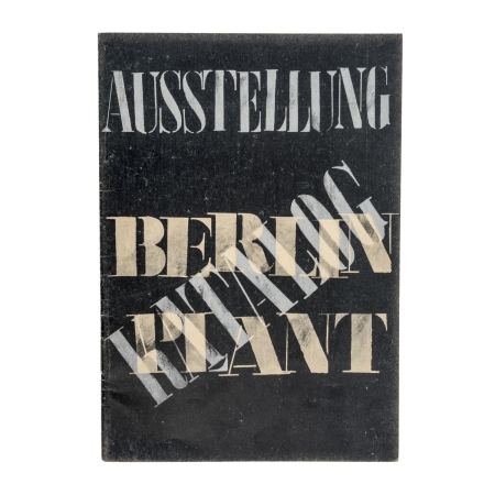 Katalog der Ausstellung Berlin plant. Erster Bericht, 1946, Gestaltung: Spielberg-Druckerei, Berlin