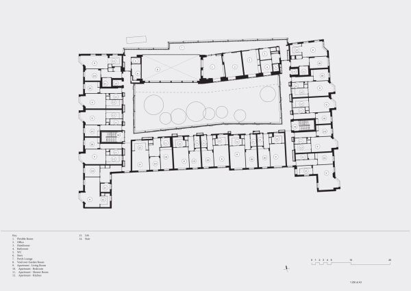 Grundriss 1. Obergeschoss