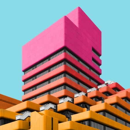 �colourful makeover of architecture�, ein Projekt des Architekturfotografen Paul Eis
