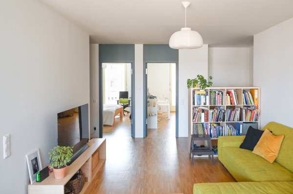 Wohnraum, 3-Zimmer-Wohnung