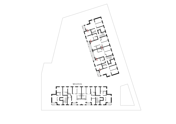 Grundriss 2. Obergeschoss
