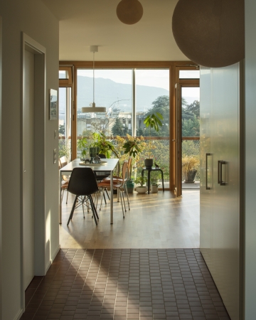 Geschosswohnen von Atelier Bonnet Architectes bei Genf