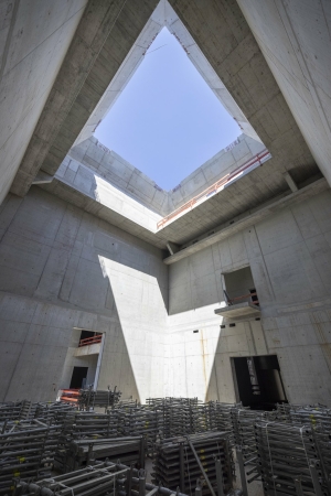 Baustelle im Mai 2021