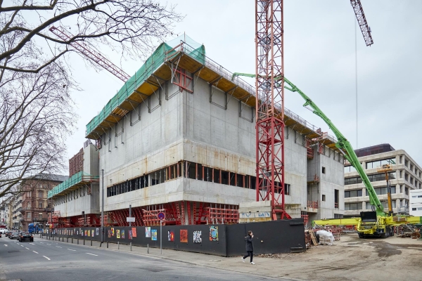 Baustelle im M�rz 2021