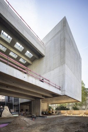 Baustelle im August 2021