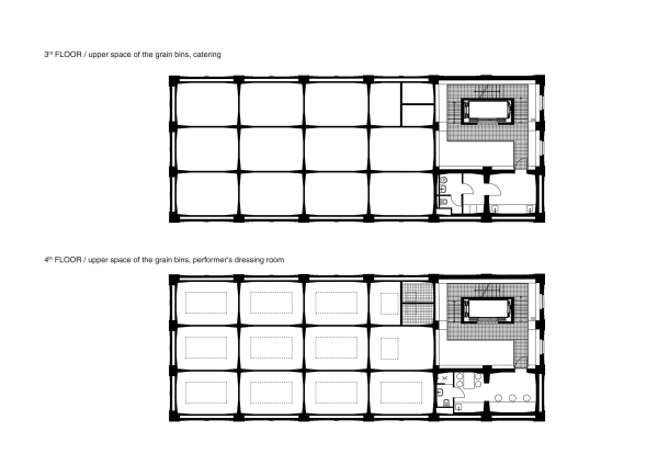 Grundriss 3. und 4. Obergeschoss