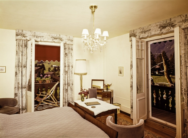 Park Hotel Reuteler in Gstaad (Montage), zwischen 1965 und 1975