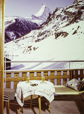 Hotel Alpenblick in Zermatt, zwischen 1950 und 1960