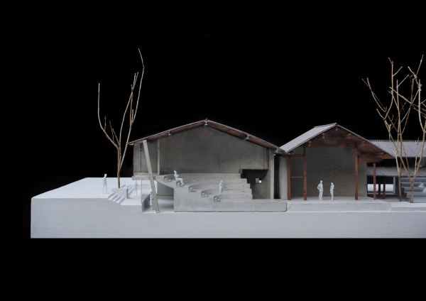 Schnittmodell Auditorium