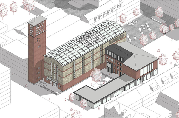 Umnutzung einer katholischen Kirche von Majd Aldin Mahzia (Bergische Universitt Wuppertal)