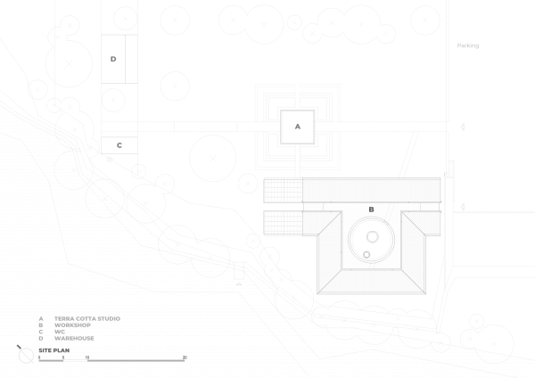 Werkstatt in Vietnam von Tropical Space
