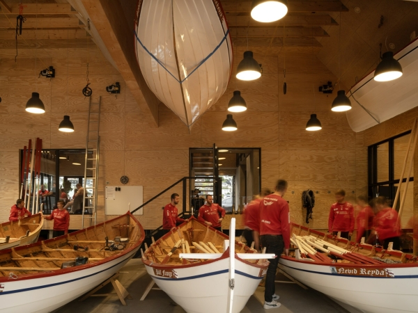 Ruderclub von Henning Larsen auf den Frern