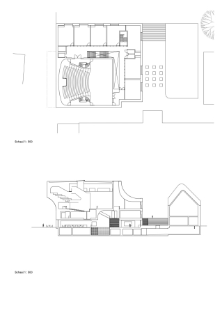 Grundriss und Schnitt