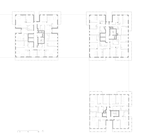 Grundriss 2. Obergeschoss Baufeld E2B