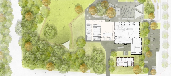 Grundriss Erdgeschoss Pumpwerk