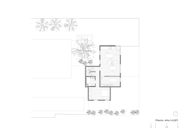 Wohnhaus in Madrid von Nunez Ribot Arquitectos