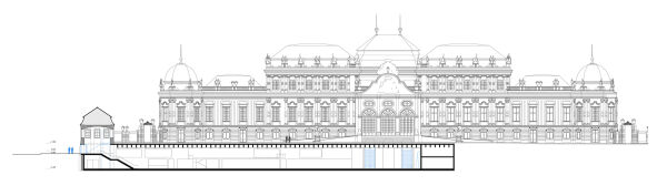 3. Platz: ARGE Tobias Weske und Katharina Rabanser (Wien), Schnitt