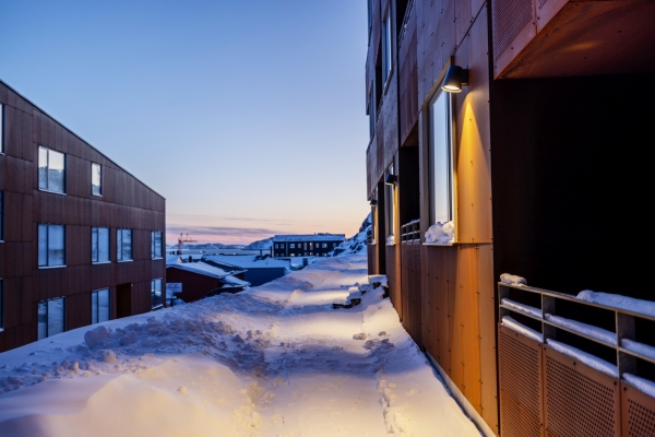 Wohnkomplex in Nuuk von Biosis