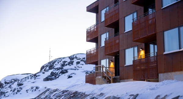 Wohnkomplex in Nuuk von Biosis