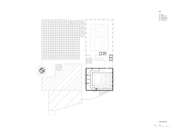 Grundriss 5. Obergeschoss