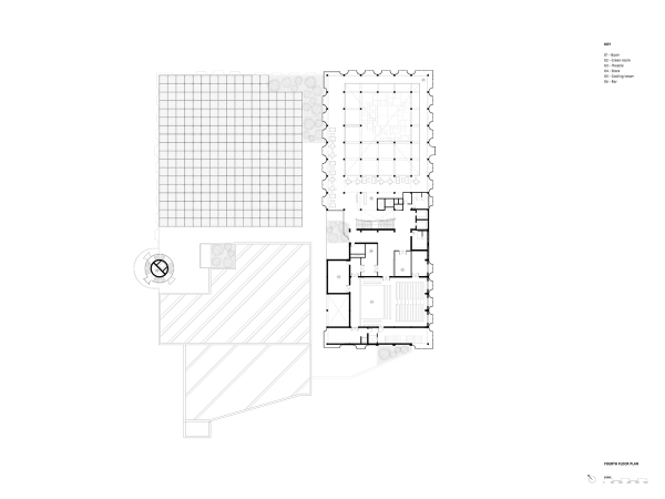 Grundriss 4. Obergeschoss