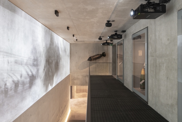 Museum von Projectiles in Arromanches-les-Bains