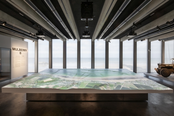 Museum von Projectiles in Arromanches-les-Bains