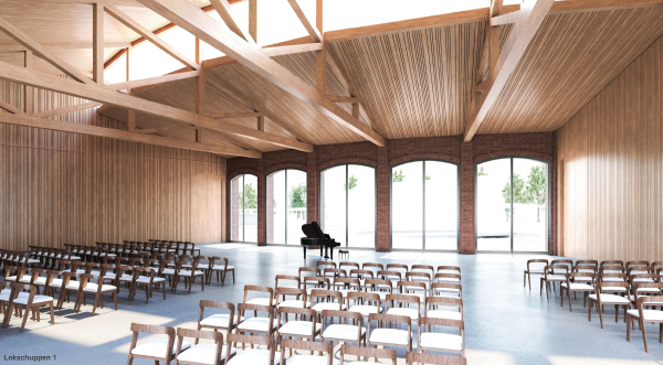 3. Preis: Anderhalten Architekten (Berlin/Kln); Visualisierung