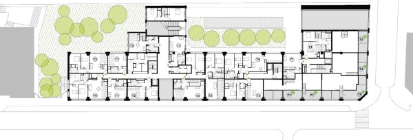 Gebude C, Grundriss 1. Obergeschoss