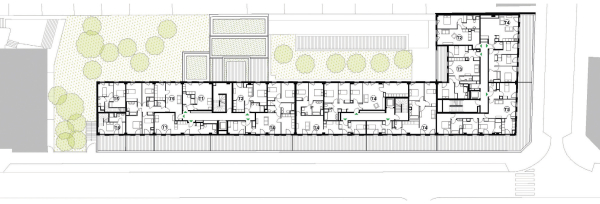 Gebude C, Grundriss 5. Obergeschoss