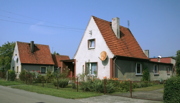 Mustersiedlung Eichkamp in Gleiwitz/Gliwice fr Mitglieder der SA, Foto von 2009