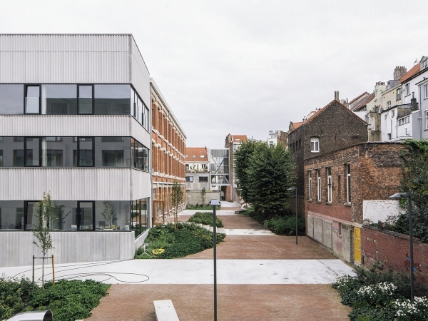 Umgestaltung der ehemaligen Ecole des Arts & Mtiers ECAM in Brssel von AgwA, geplant 2014