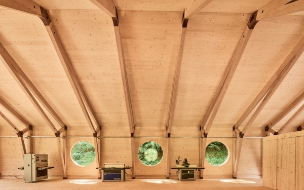 Versuchsbau der RPTU Kaiserslautern in Diemerstein