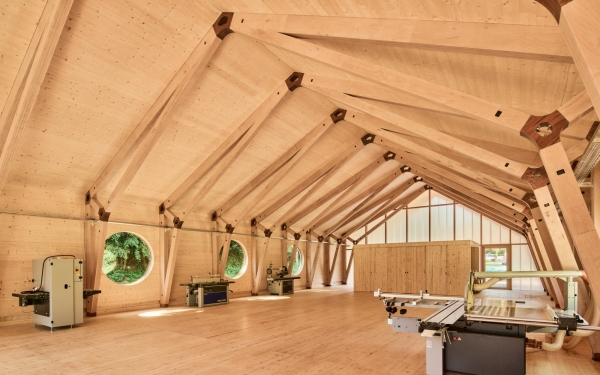 Versuchsbau der RPTU Kaiserslautern in Diemerstein