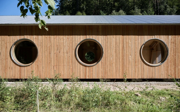 Versuchsbau der RPTU Kaiserslautern in Diemerstein