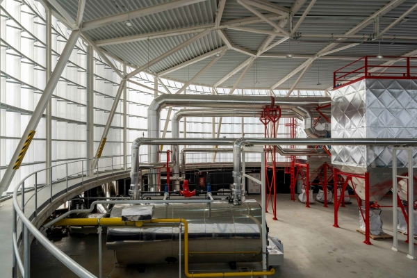 Kraftwerk in Palencia von FRPO Rodriguez & Oriol