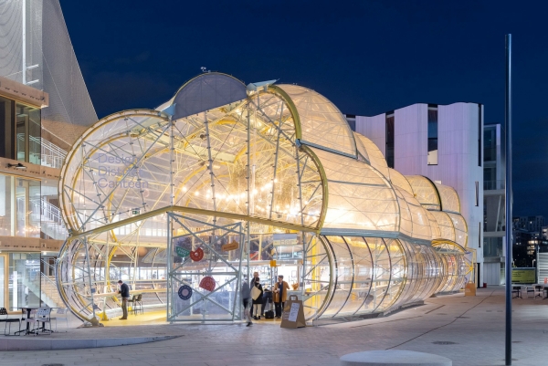 Kantine im Design District in London, 2017–2021