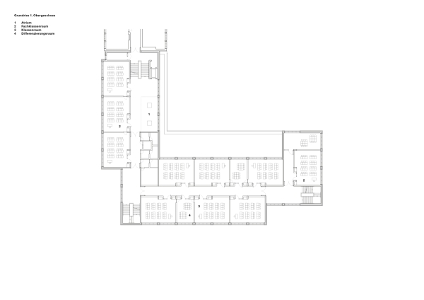 Grundriss 1. Obergeschoss