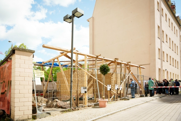 In Potsdam entsteht momentan der Forschungsbau ProtoPotsdam.