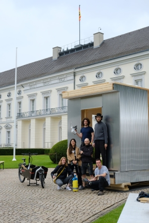 Mock-up fr Holzhochhaus in Berlin