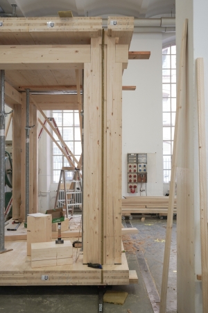 Mock-up fr Holzhochhaus in Berlin