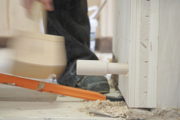 Mock-up f�r Holzhochhaus in Berlin