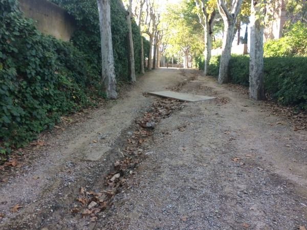 Boca de la Mina in Reus, Spanien, vorherige Situation