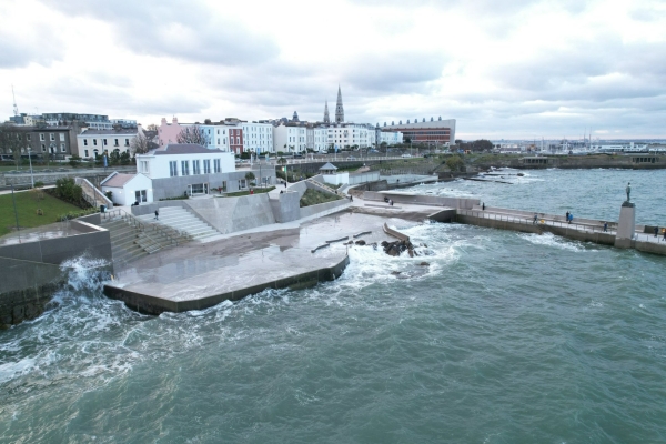 Dn Laoghaire Baths in Dublin, Irland von DLR Architects' Department und A2 Architects