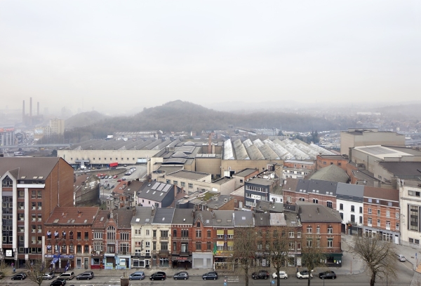 Chapex in Charleroi, Belgien, vorherige Situation