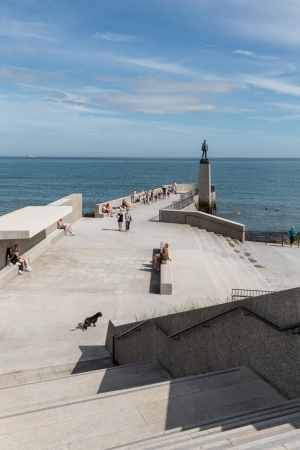 Dn Laoghaire Baths in Dublin, Irland von DLR Architects' Department und A2 Architects