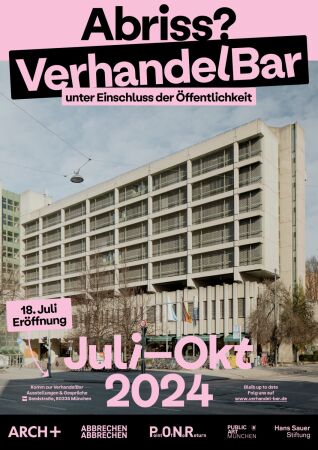 Eines der Plakate fr die Kampagne zum Erhalt des Strafjustizzentrums